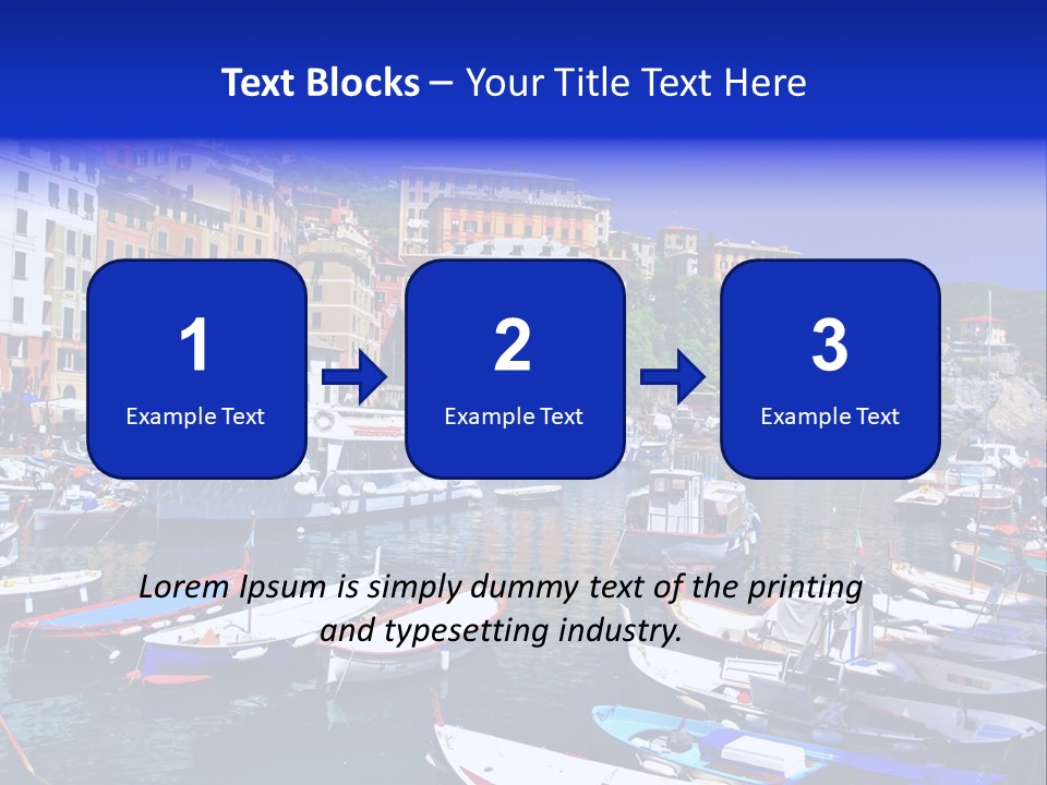 Mediterranean Panoramic Landscape PowerPoint Template