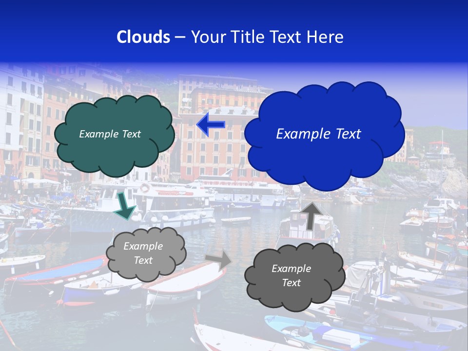 Mediterranean Panoramic Landscape PowerPoint Template