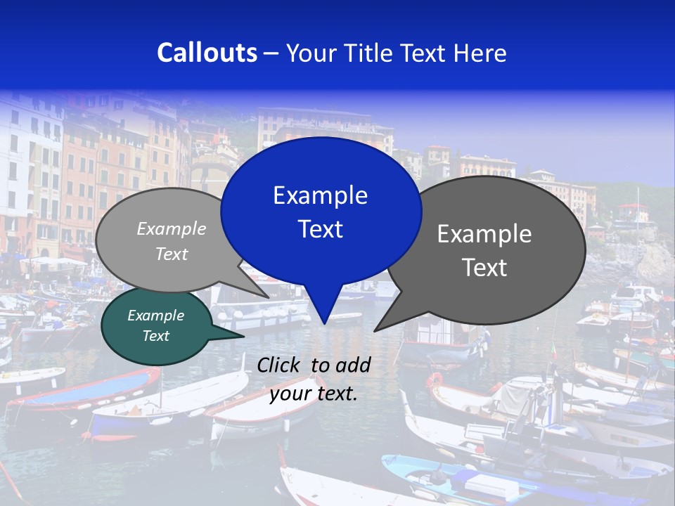Mediterranean Panoramic Landscape PowerPoint Template