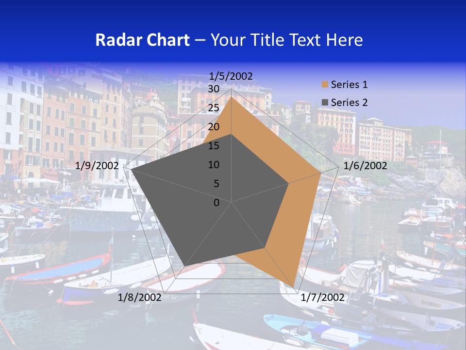 Mediterranean Panoramic Landscape PowerPoint Template