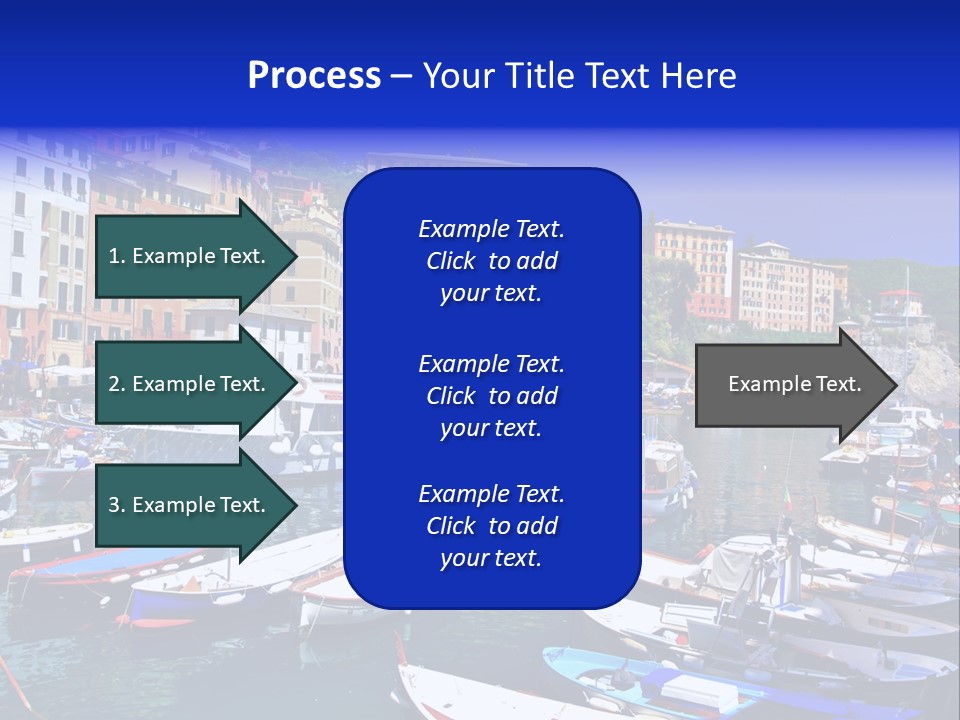 Mediterranean Panoramic Landscape PowerPoint Template