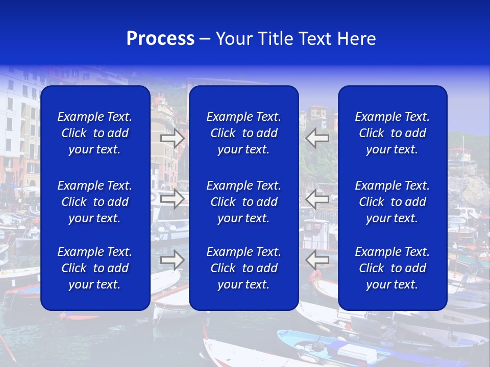 Mediterranean Panoramic Landscape PowerPoint Template