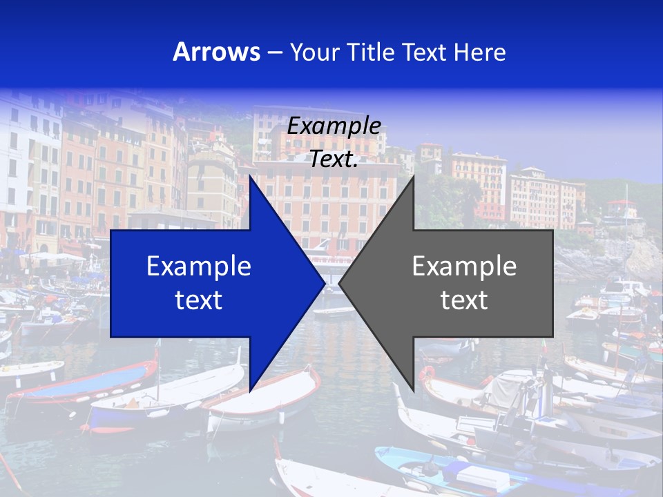 Mediterranean Panoramic Landscape PowerPoint Template