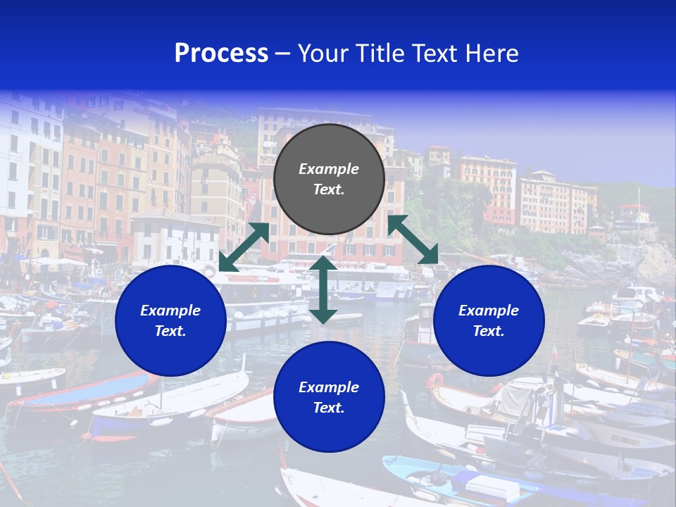 Mediterranean Panoramic Landscape PowerPoint Template