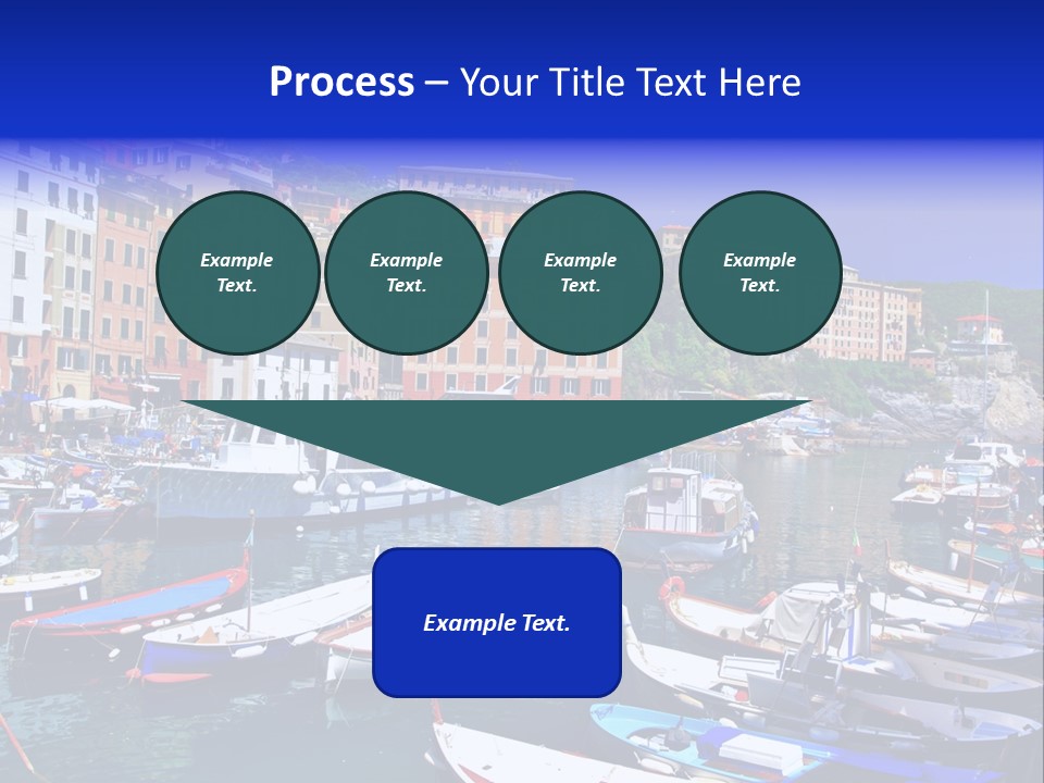 Mediterranean Panoramic Landscape PowerPoint Template