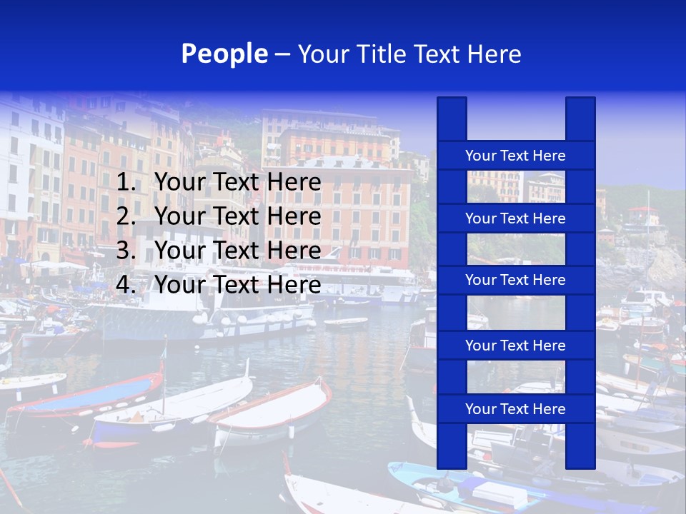 Mediterranean Panoramic Landscape PowerPoint Template