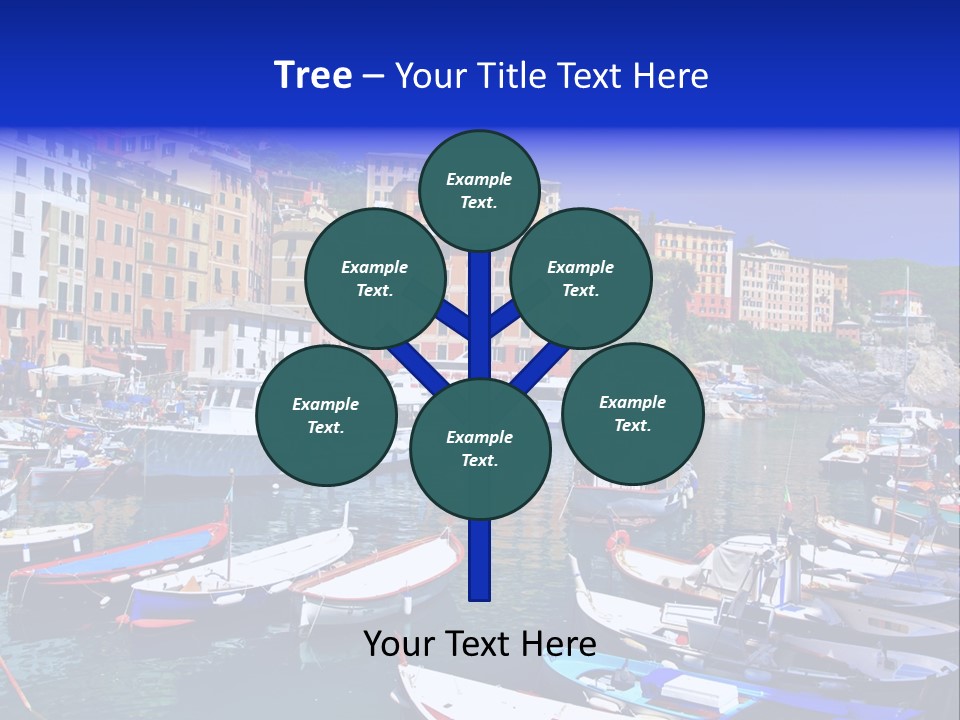 Mediterranean Panoramic Landscape PowerPoint Template