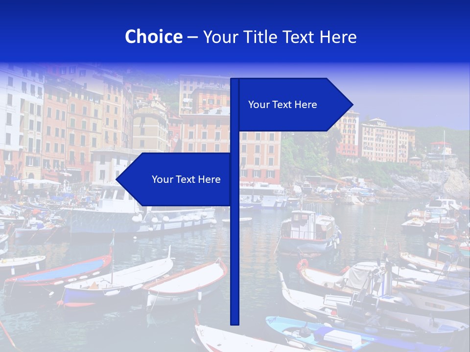 Mediterranean Panoramic Landscape PowerPoint Template