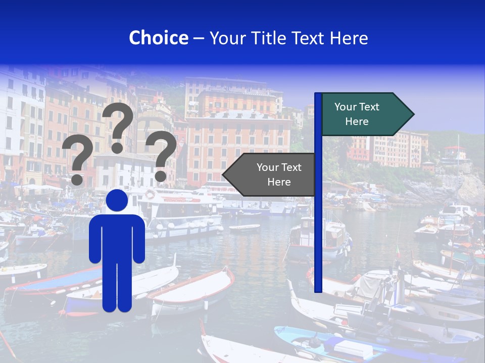 Mediterranean Panoramic Landscape PowerPoint Template