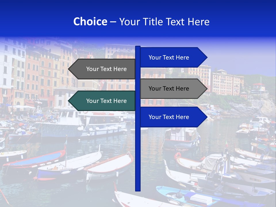 Mediterranean Panoramic Landscape PowerPoint Template