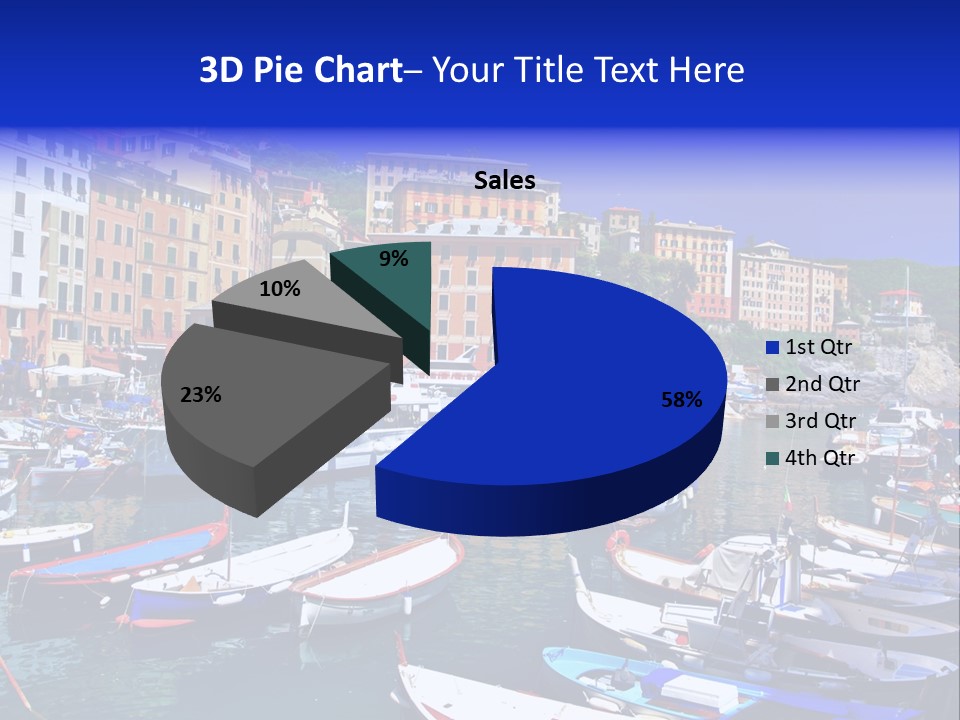 Mediterranean Panoramic Landscape PowerPoint Template