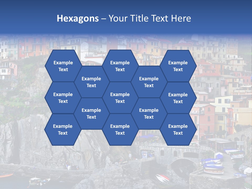 Coastline Vacation Vista PowerPoint Template