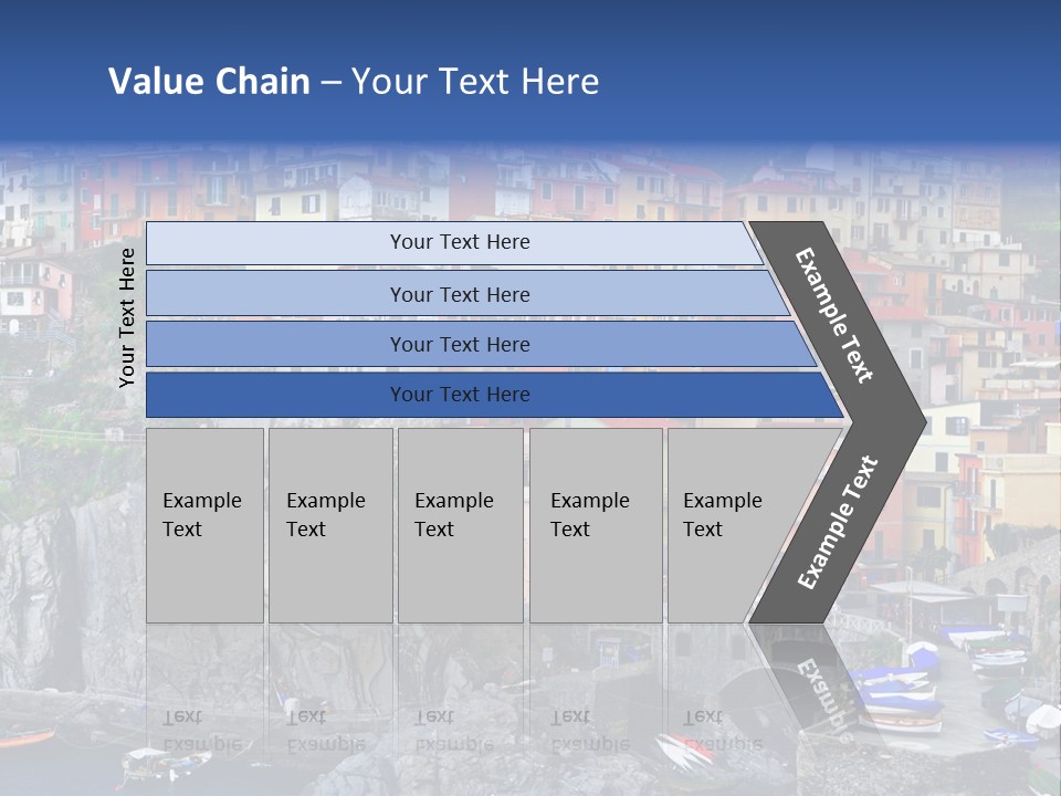 Coastline Vacation Vista PowerPoint Template