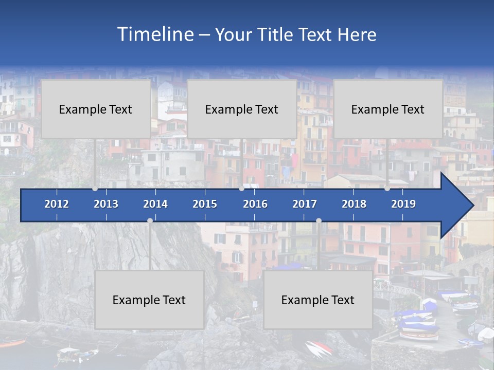 Coastline Vacation Vista PowerPoint Template