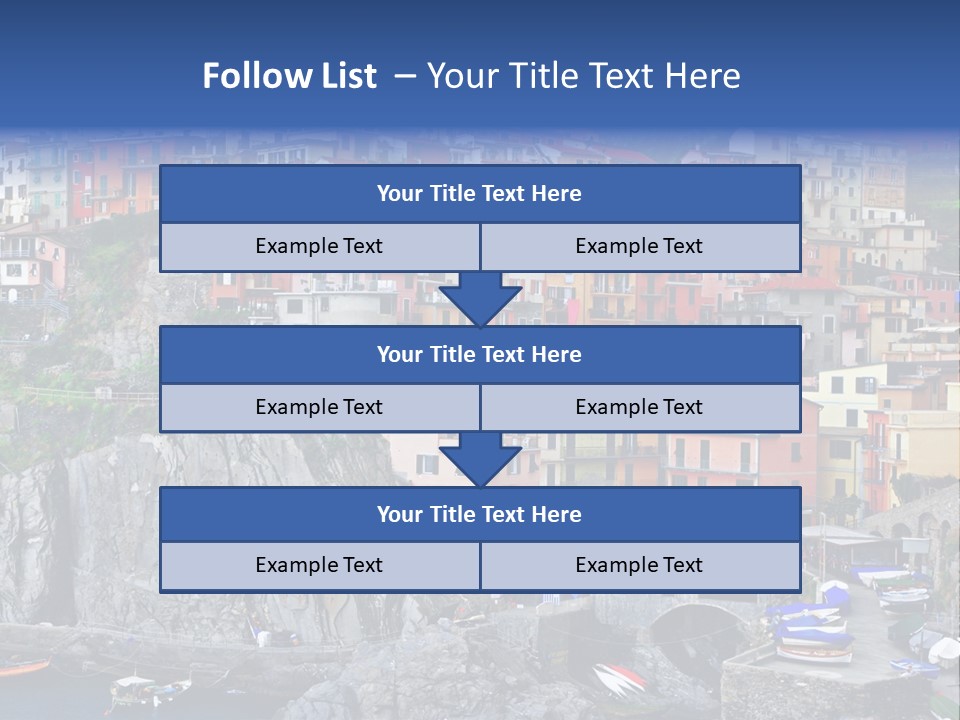 Coastline Vacation Vista PowerPoint Template
