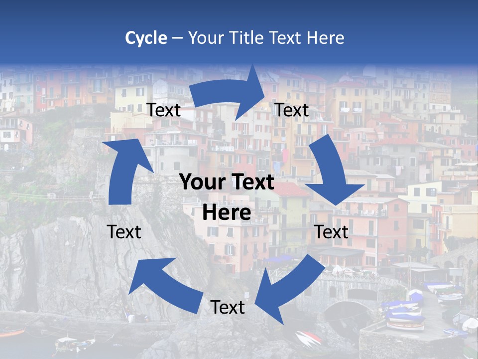Coastline Vacation Vista PowerPoint Template