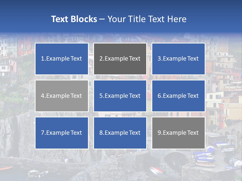 Coastline Vacation Vista PowerPoint Template