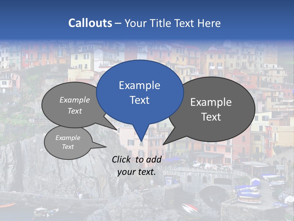 Coastline Vacation Vista PowerPoint Template