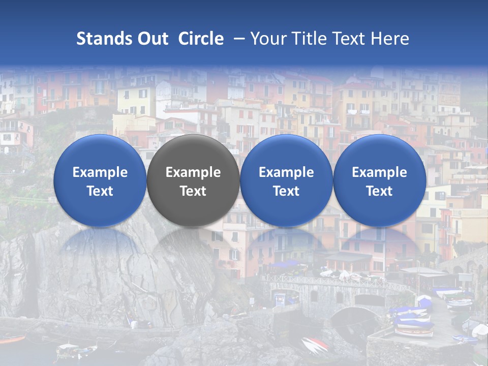 Coastline Vacation Vista PowerPoint Template