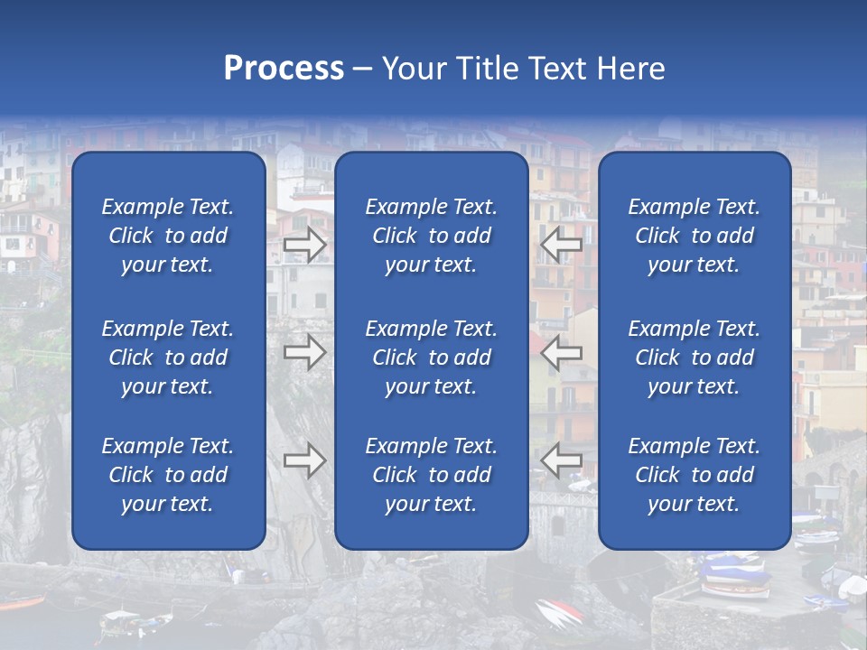 Coastline Vacation Vista PowerPoint Template
