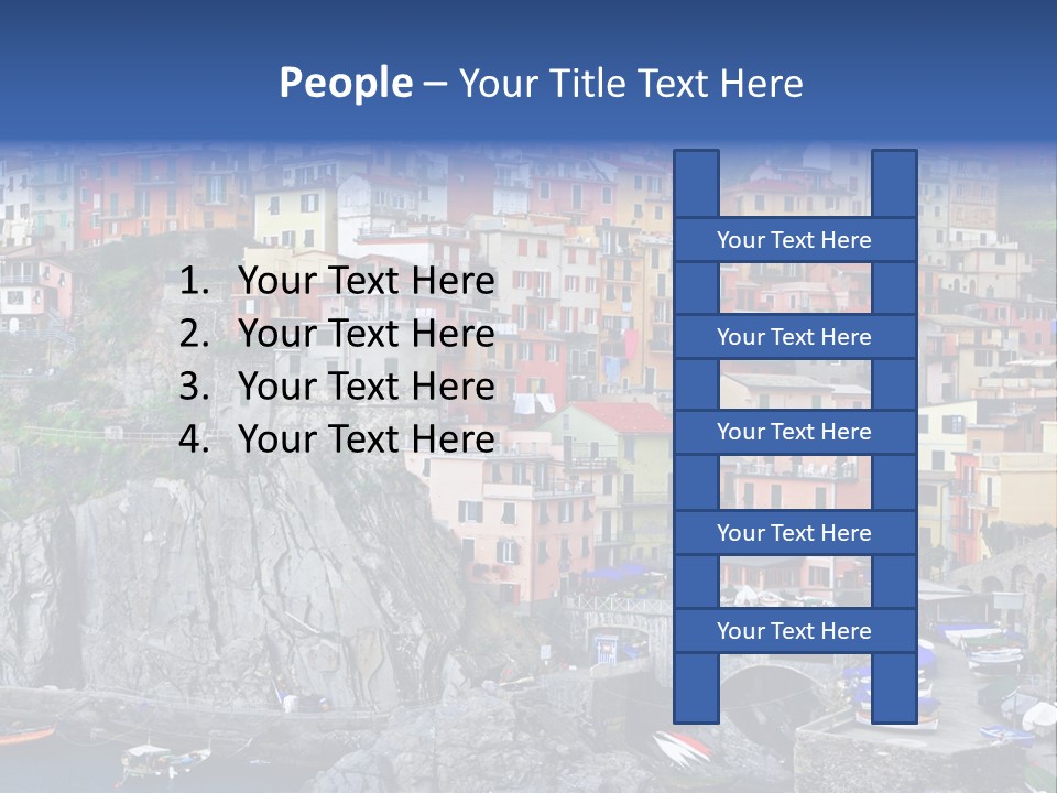 Coastline Vacation Vista PowerPoint Template