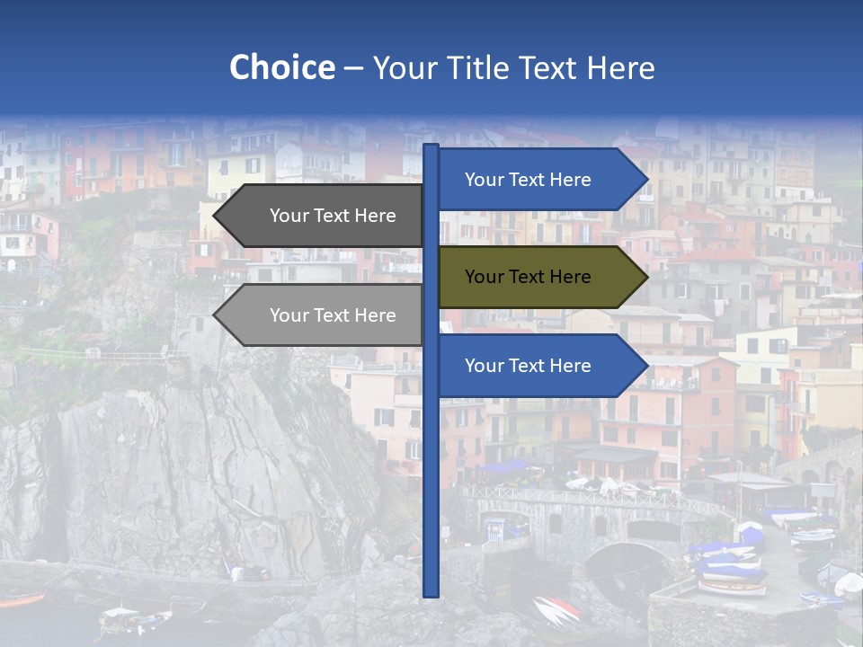 Coastline Vacation Vista PowerPoint Template