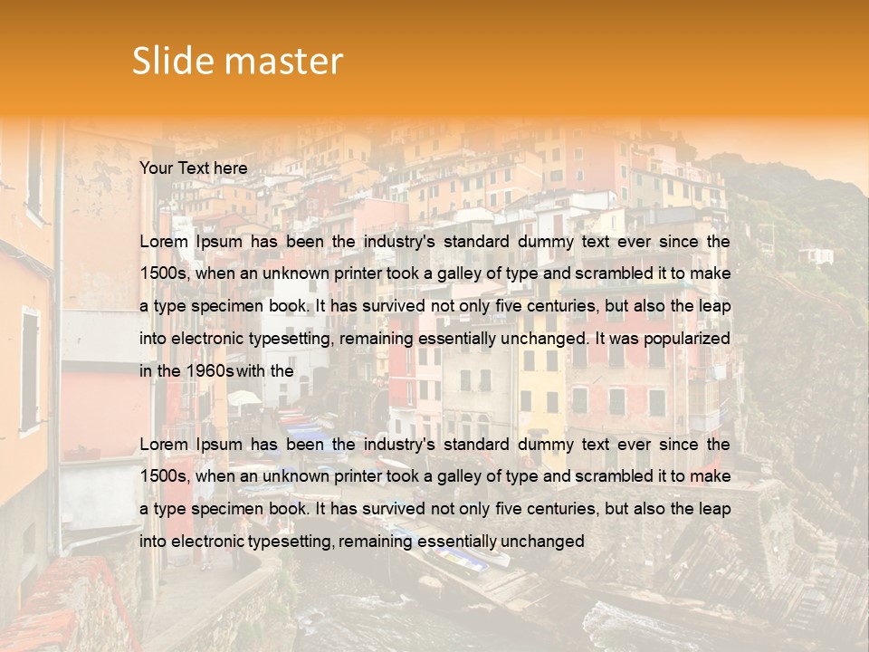 Extreme Outdoor Liguria PowerPoint Template