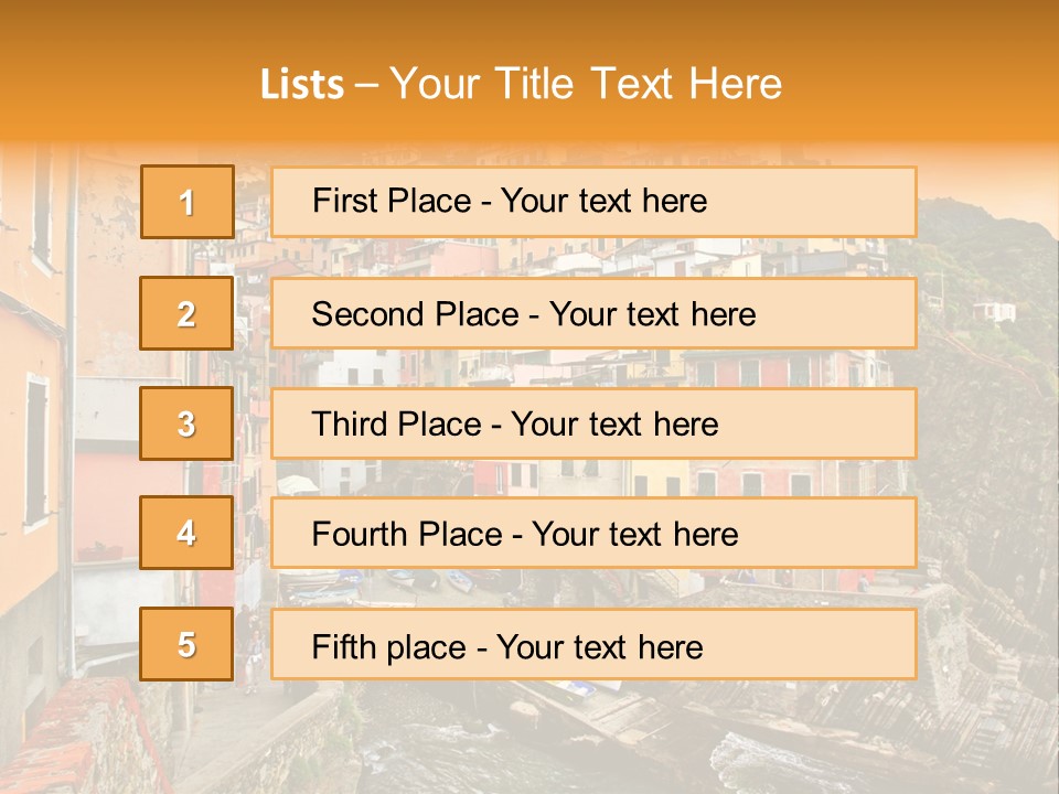 Extreme Outdoor Liguria PowerPoint Template