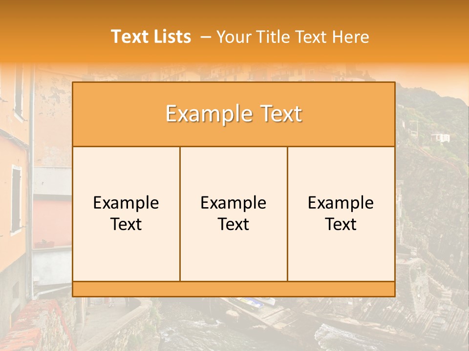 Extreme Outdoor Liguria PowerPoint Template