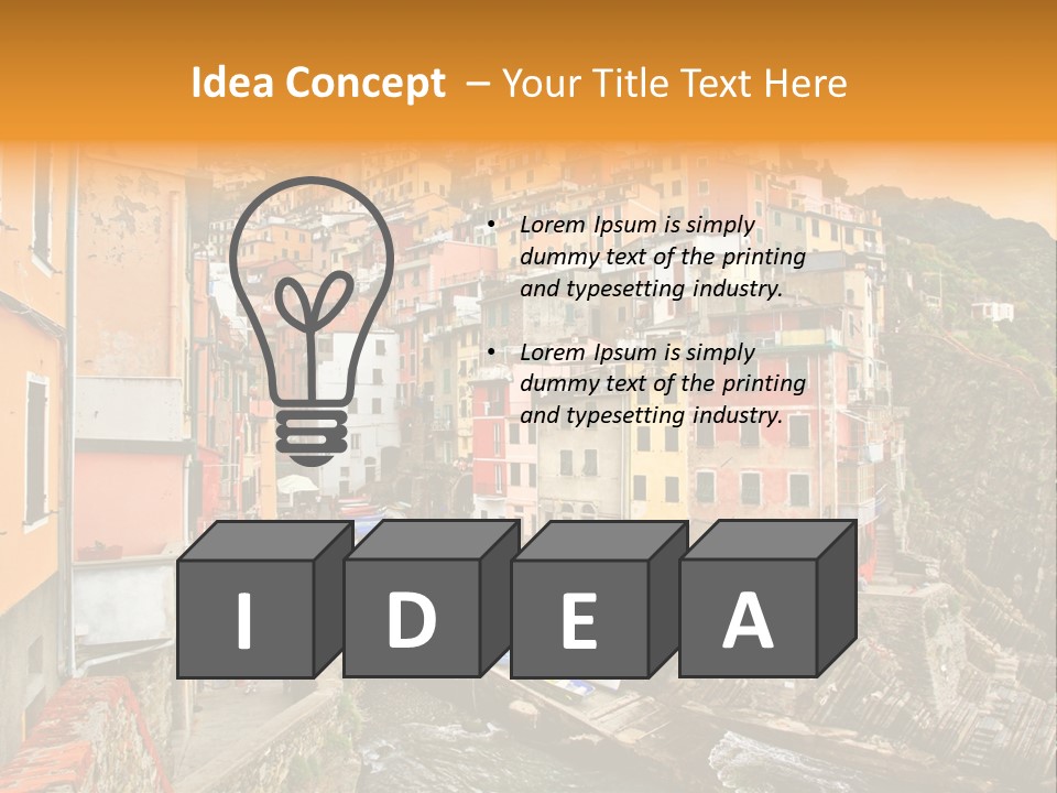 Extreme Outdoor Liguria PowerPoint Template