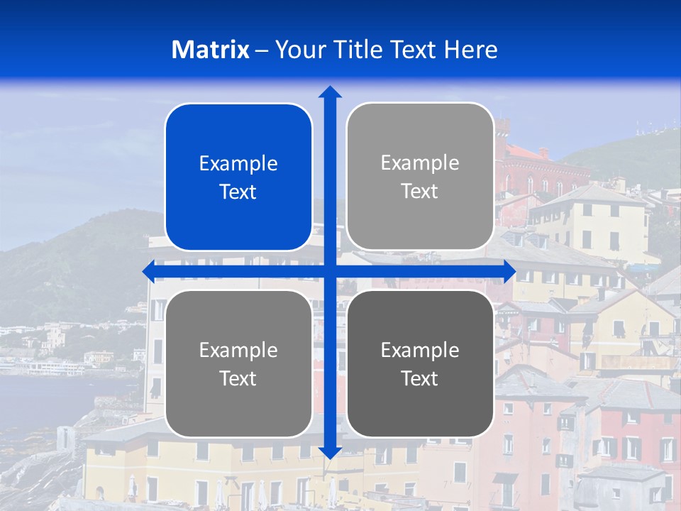 Panorama Scenic Coastal PowerPoint Template