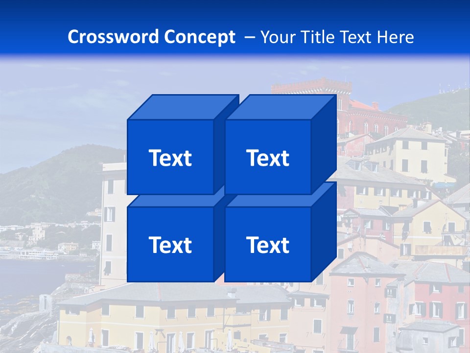 Panorama Scenic Coastal PowerPoint Template