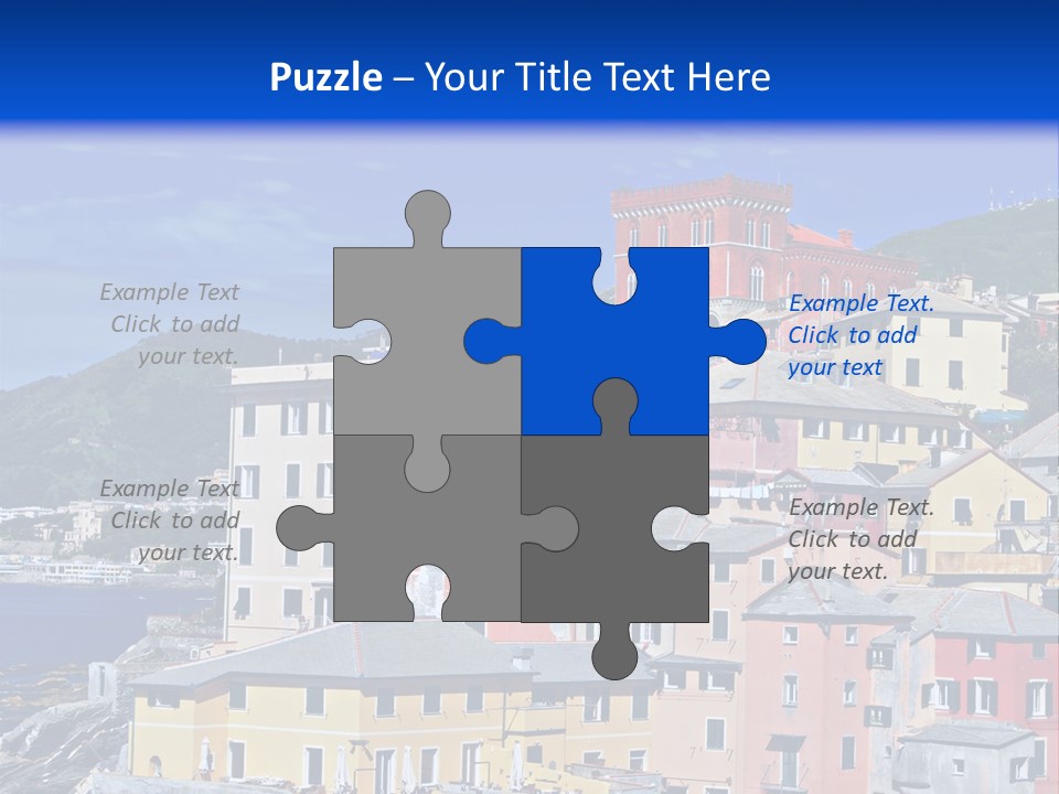 Panorama Scenic Coastal PowerPoint Template