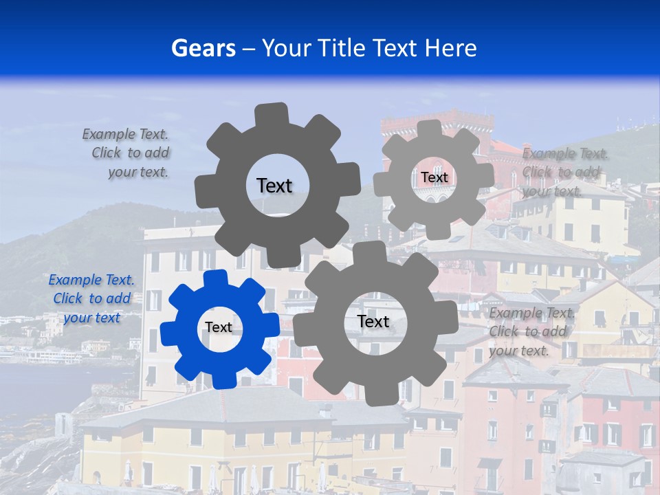 Panorama Scenic Coastal PowerPoint Template