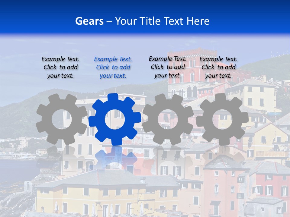 Panorama Scenic Coastal PowerPoint Template