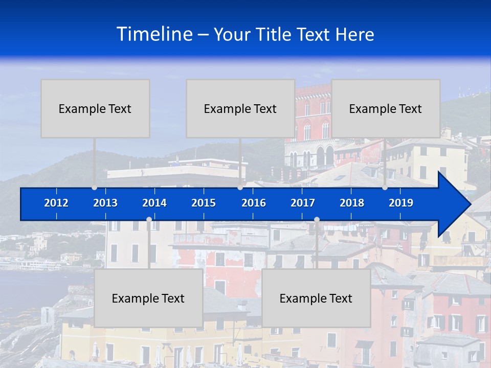 Panorama Scenic Coastal PowerPoint Template