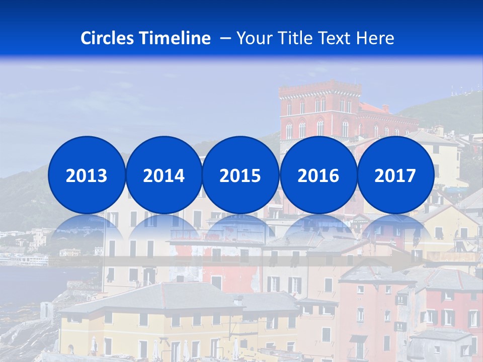 Panorama Scenic Coastal PowerPoint Template