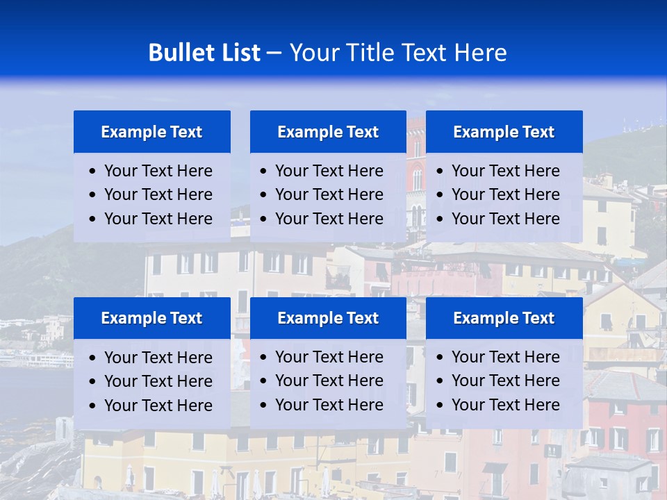 Panorama Scenic Coastal PowerPoint Template