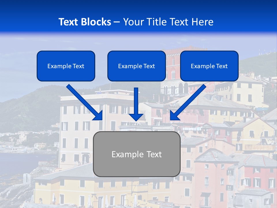 Panorama Scenic Coastal PowerPoint Template