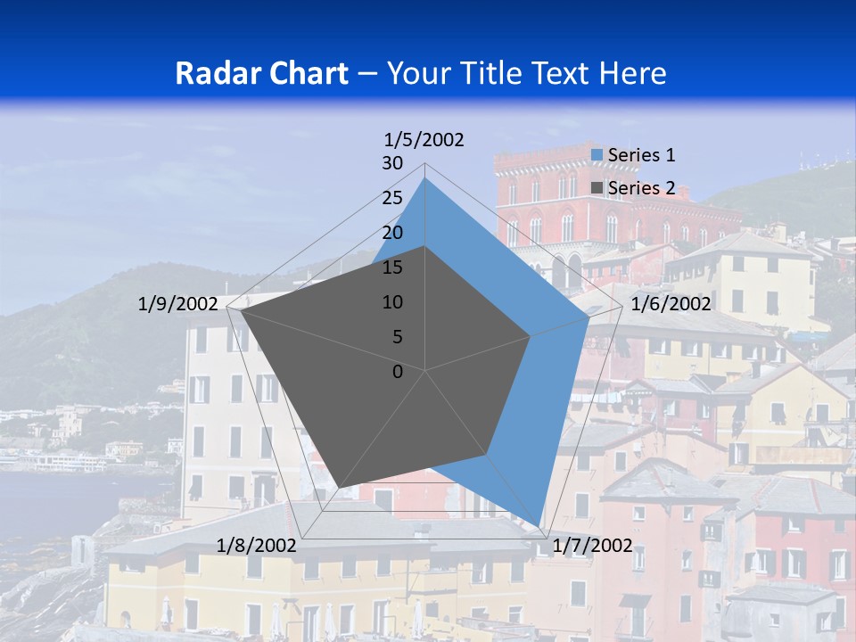 Panorama Scenic Coastal PowerPoint Template