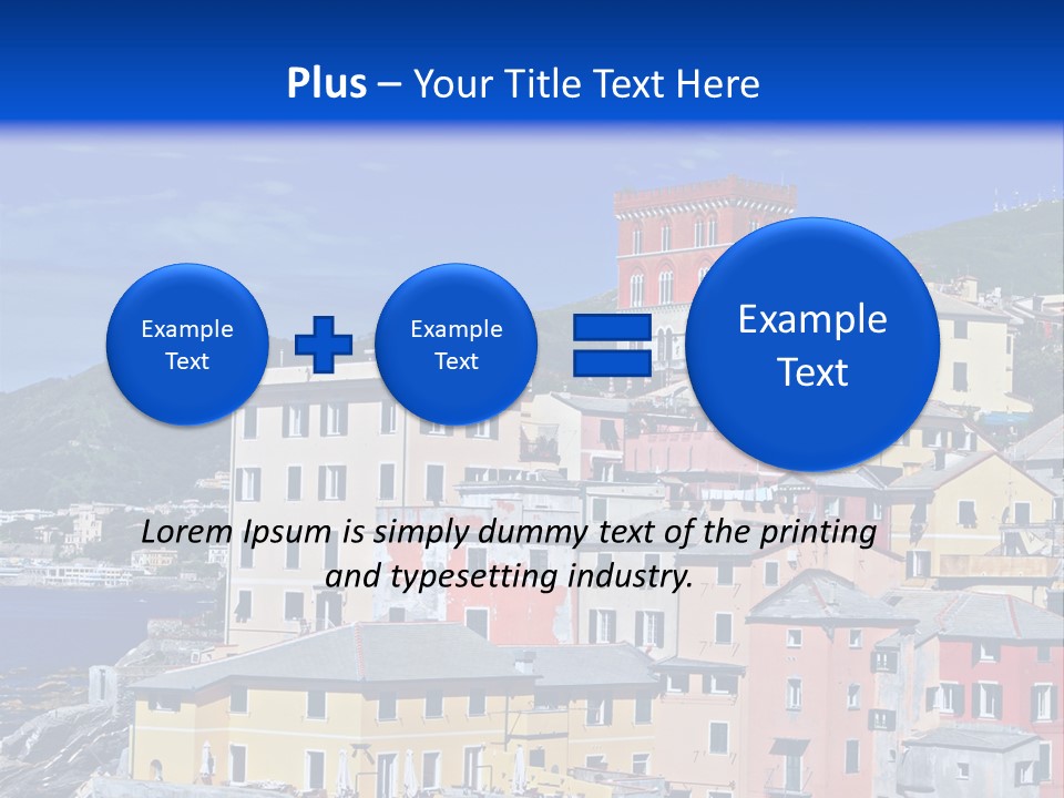 Panorama Scenic Coastal PowerPoint Template
