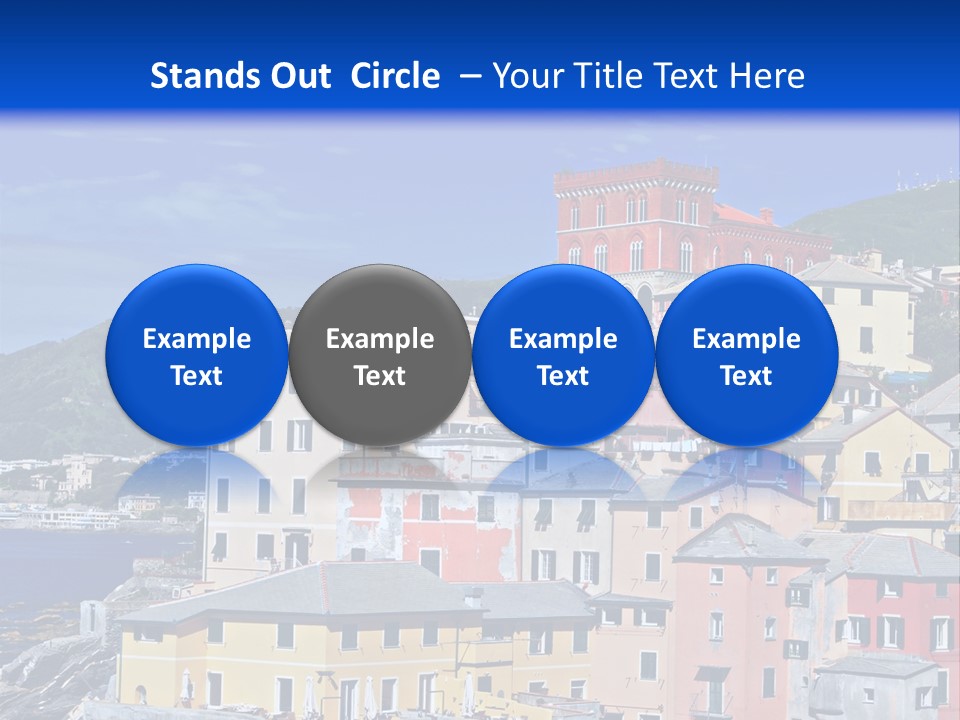 Panorama Scenic Coastal PowerPoint Template