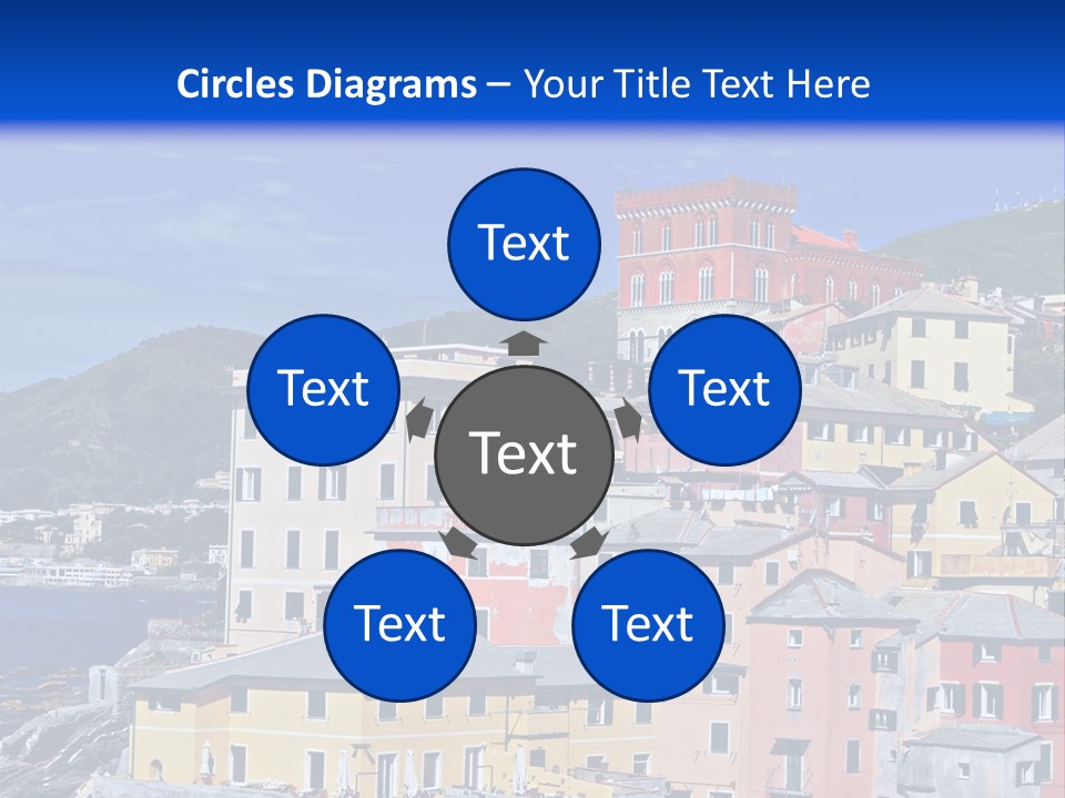 Panorama Scenic Coastal PowerPoint Template