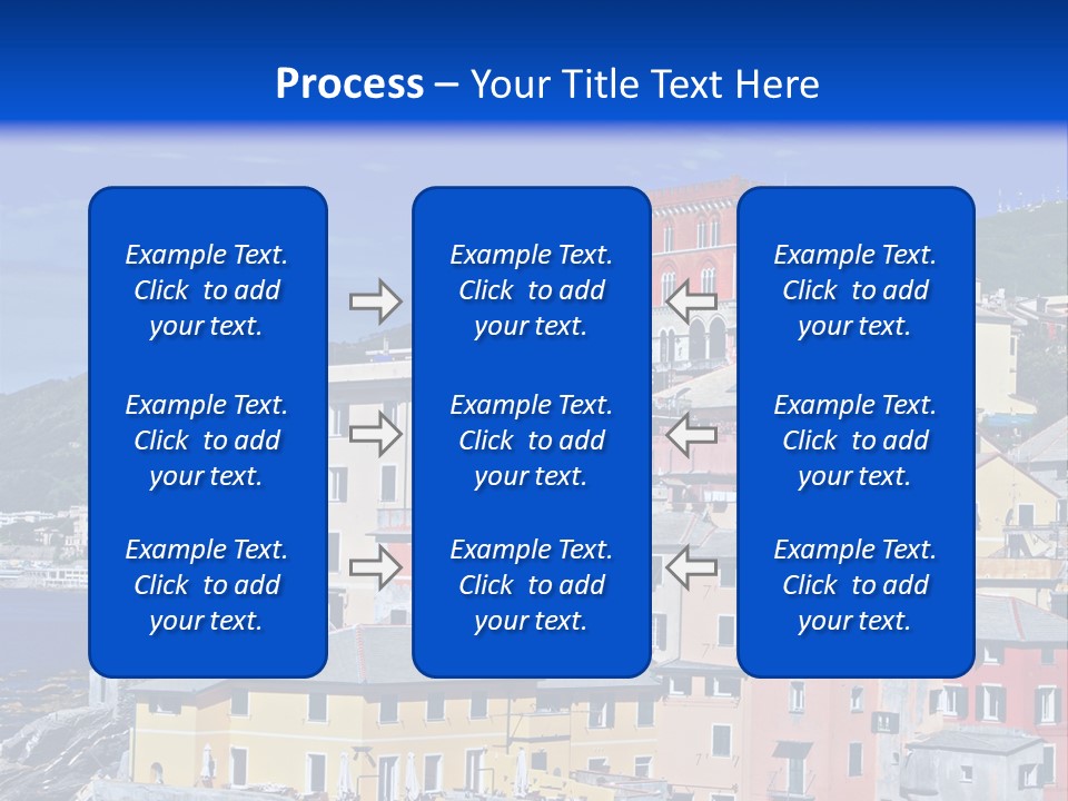 Panorama Scenic Coastal PowerPoint Template