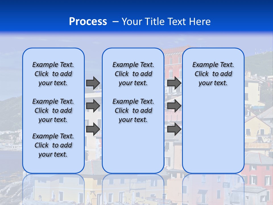 Panorama Scenic Coastal PowerPoint Template