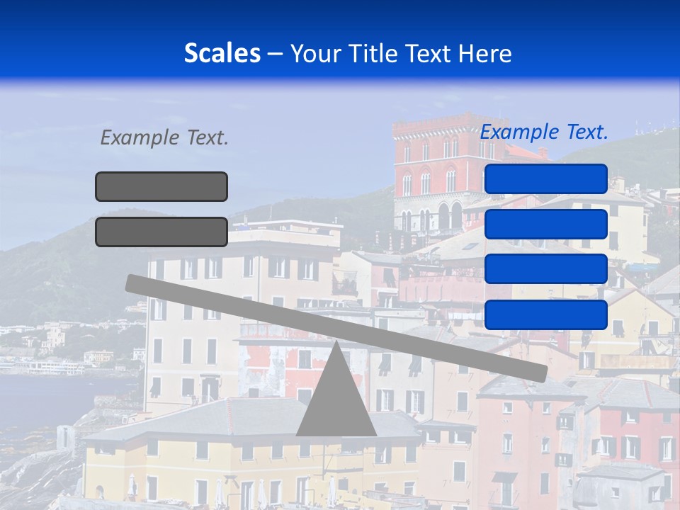 Panorama Scenic Coastal PowerPoint Template