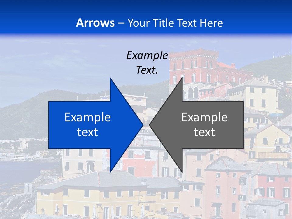 Panorama Scenic Coastal PowerPoint Template