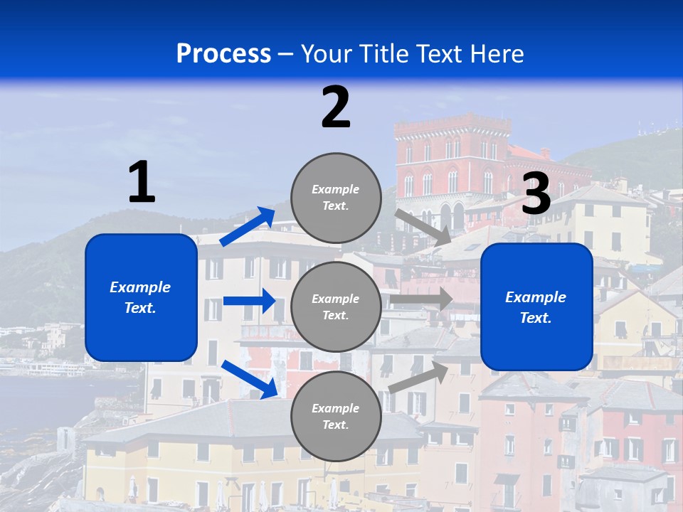 Panorama Scenic Coastal PowerPoint Template
