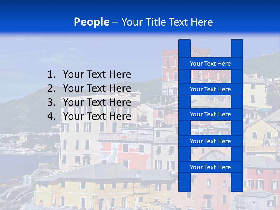 Panorama Scenic Coastal PowerPoint Template