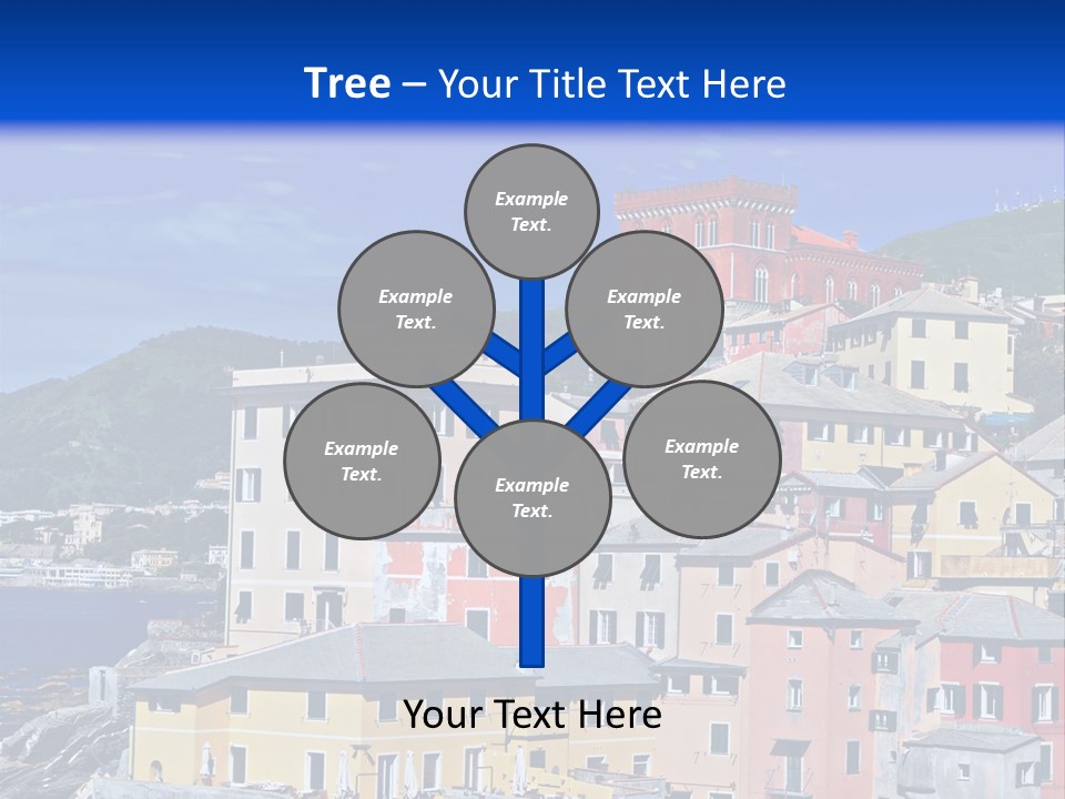 Panorama Scenic Coastal PowerPoint Template